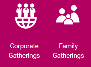 corporate gatherings - family gatherings