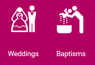 weddings - baptisms