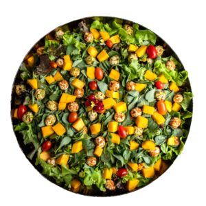 Salade de Mâche Mangue et Chèvre