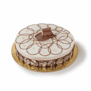 Gâteau Glacé Vanille Chocolat - Vanilla Chocolate Ice Cream Cake (12 pers)